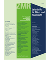 ZMR - Zeitschrift für Miet- und Raumrecht